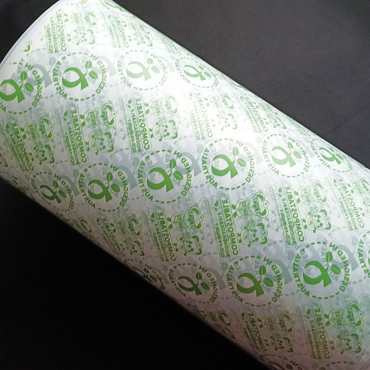 PLA+PBAT全生物降解热封膜 自动包装机用卷膜