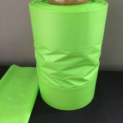 PLA+PBAT全生物降解筒膜 哑绿色可降解袋膜
