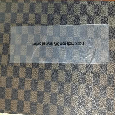 GRS回收料平口袋小饰品包装有证书